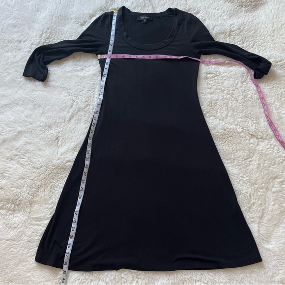 Karen Kane Classic Black Midi Dress S - Picture 4 of 6